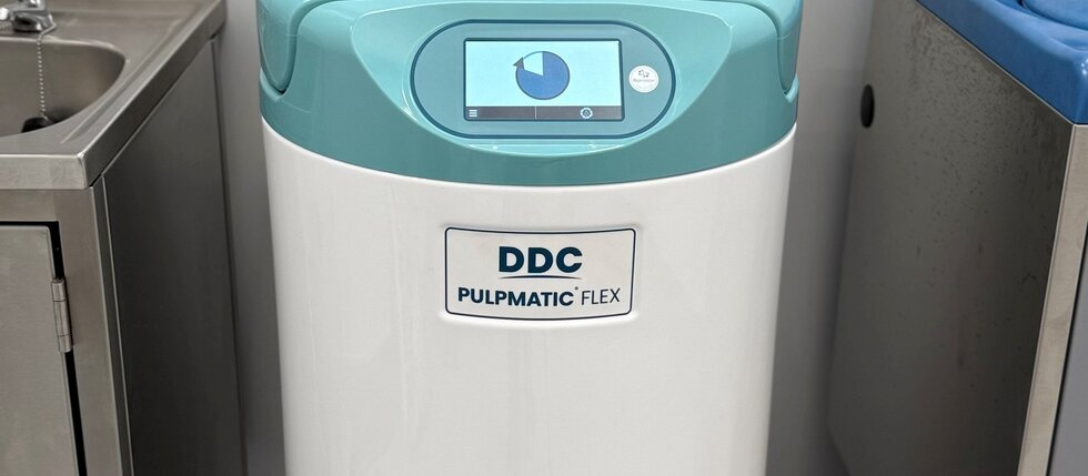 Macerátor Pulpmatic Flex s technologií ClearSense