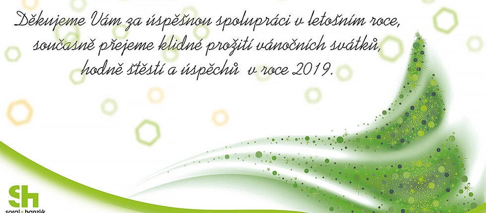 Vše nejlepší a hodně štěstí v roce 2019.